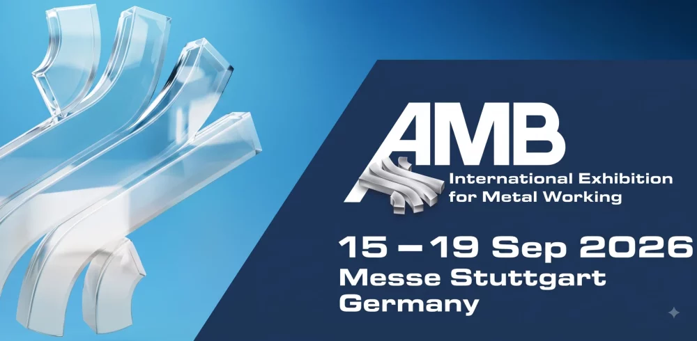 Metallbearbeitungsmesse Stuttgart 2026 mit CNC-Maschinen.