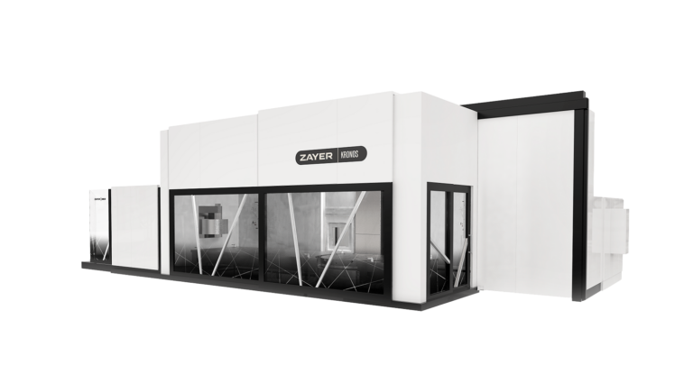 Moderne CNC-Fräsmaschine von Zayer EMC für präzise Bearbeitung.
