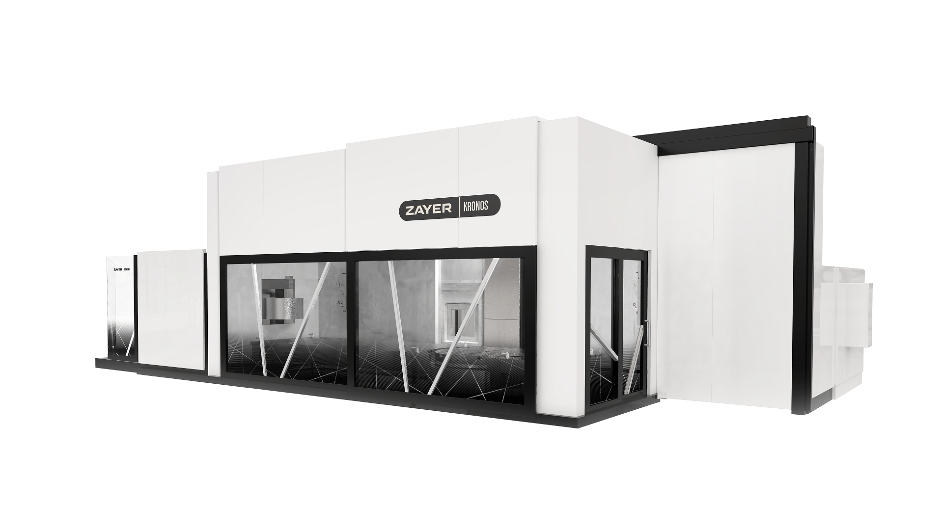 Moderne CNC-Fräsmaschine von Zayer EMC für präzise Bearbeitung.