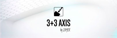 Moderne CNC-Fräsmaschine von Zayer EMC mit 3+3 Achsen.