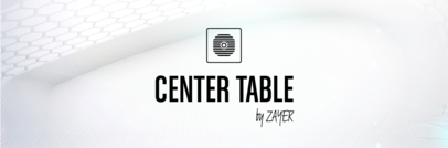 Zayer EMC Center Table für CNC-Bearbeitung und Fräsmaschinen.