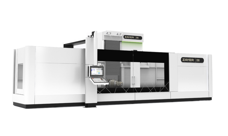 Moderne CNC-Fräsmaschine von Zayer EMC für präzise Bearbeitung.